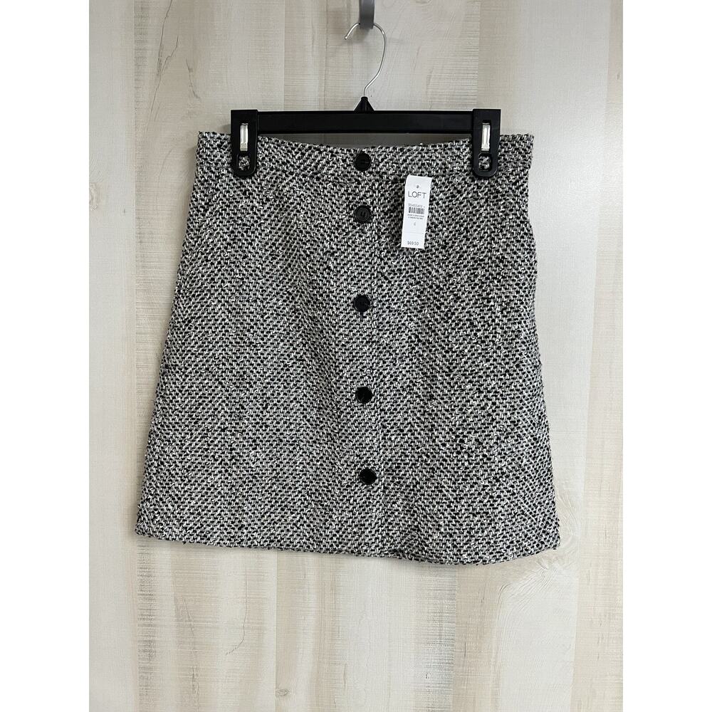 Loft Woven Skirt - Size 6 - NWT